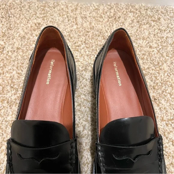 Reformation Black Loafers - Picture 7 of 16
